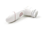 Rotary Skin Cleansing Brush with 2 Attachments Back View