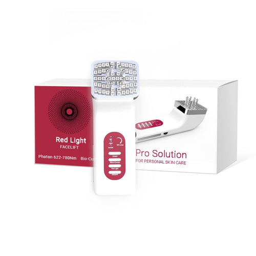 Red Light and Microcurrent Face Massager with Thermalift Function - shopnewspa.com